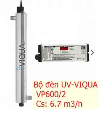 BỘ BÓNG ĐÈN UV VIQUA VP600 (Canada)