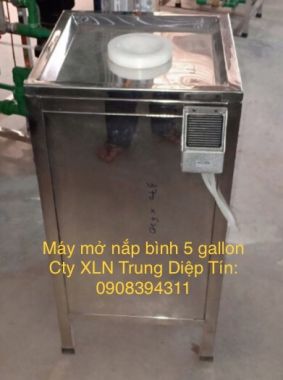 Máy giật nắp bình 5 gallon cổ nhỏ