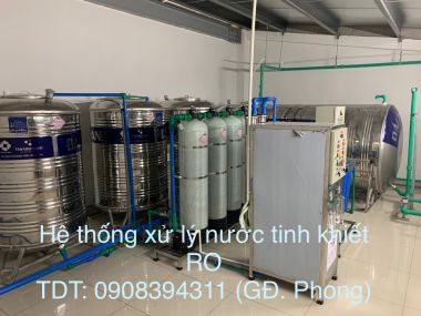 HỆ THỐNG LỌC NƯỚC RO CS 500-700 LÍT/ GIỜ