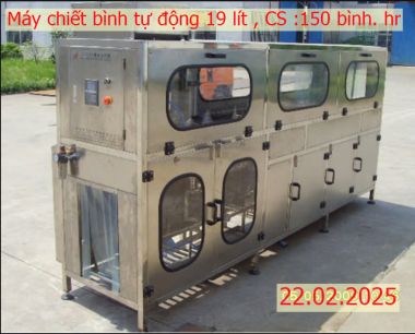 MÁY CHIẾT RÓT TỰ ĐỘNG BÌNH 19-21 LÍT