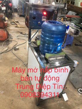 MÁY MỞ NẮP BÌNH LỚN 19-21 LÍT BÁN TỰ ĐỘNG