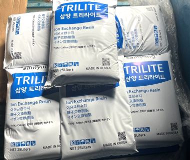 Hạt nhựa trao đổi ion Trilite MC08 Hàn Quốc (Hạt làm mềm nước)