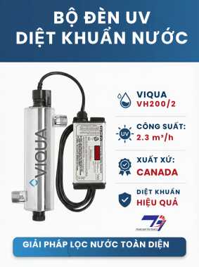 BỘ BÓNG ĐÈN UV VIQUA VH200 (CANADA)
