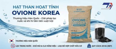 Than Hoạt Tính OVIONE Hàn Quốc (Bao 20kg) – Nhập Khẩu Chính Hãng