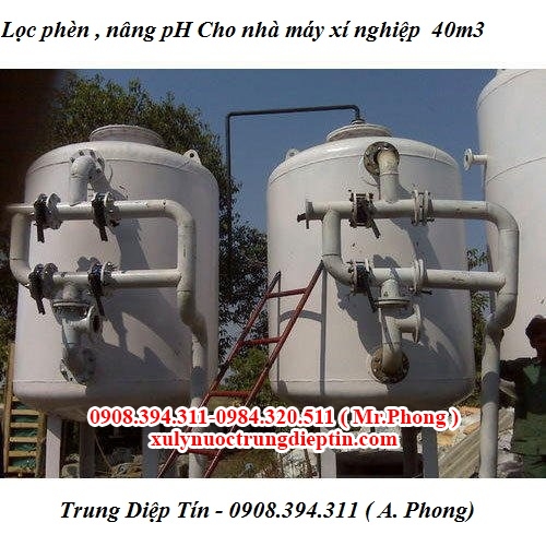 Hệ thống lọc phèn công nghiệp