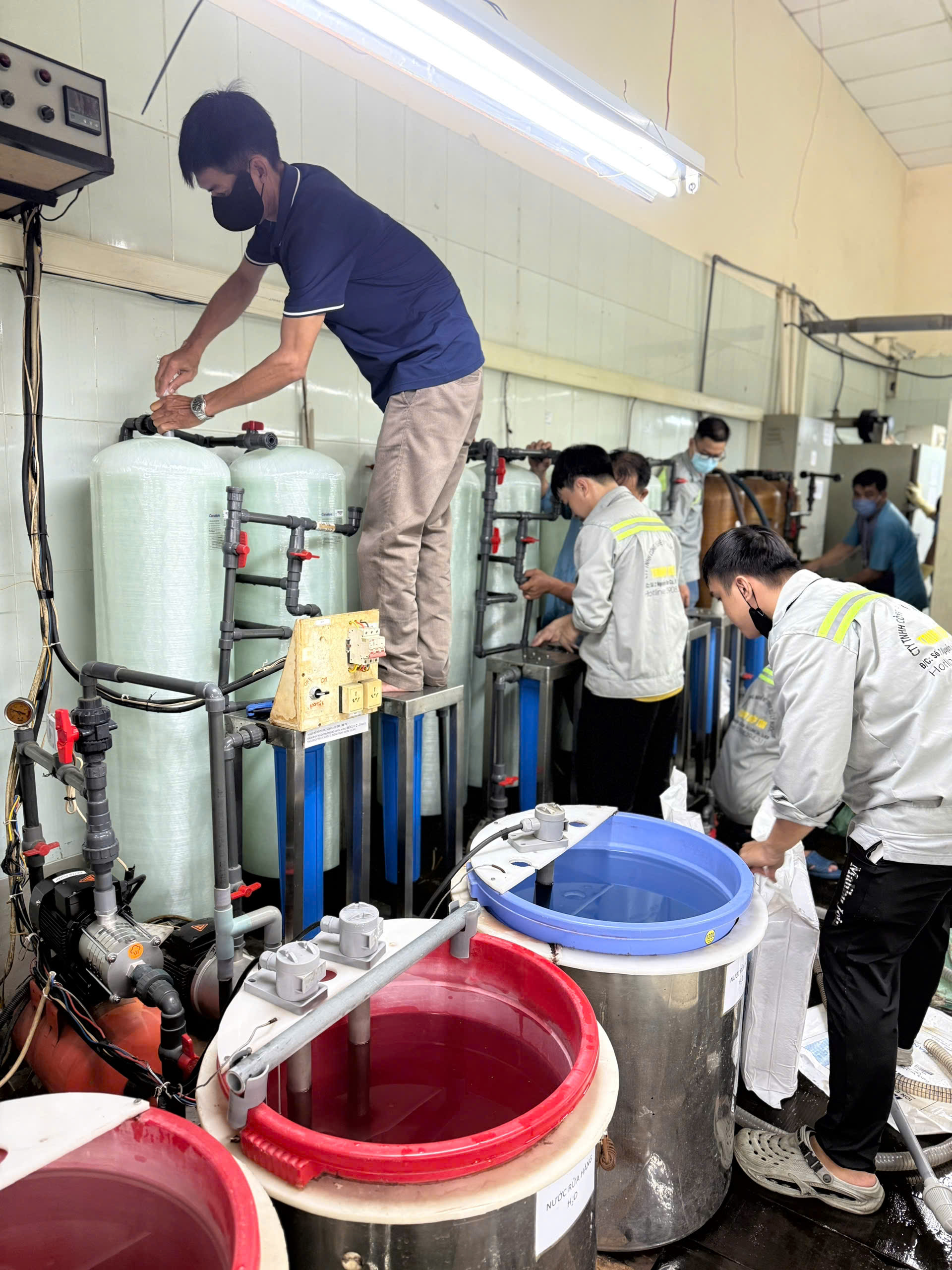 Cải tạo hệ thống RO Mixed cho doanh nghiệp xi mạ tại Trảng Bàng