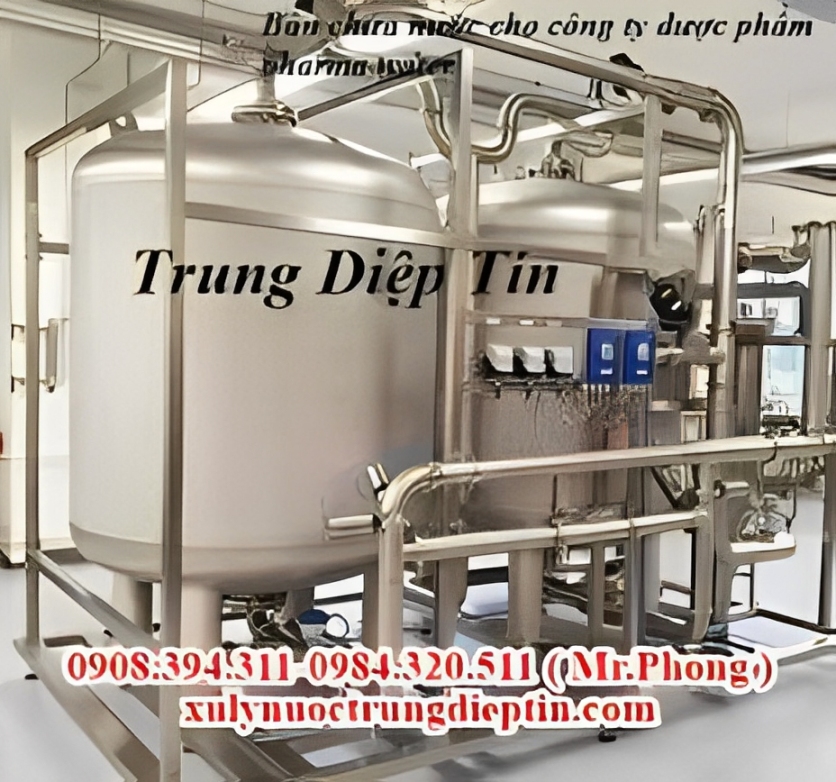 Bồn chứa nước cho công ty dược phẩm pharma water