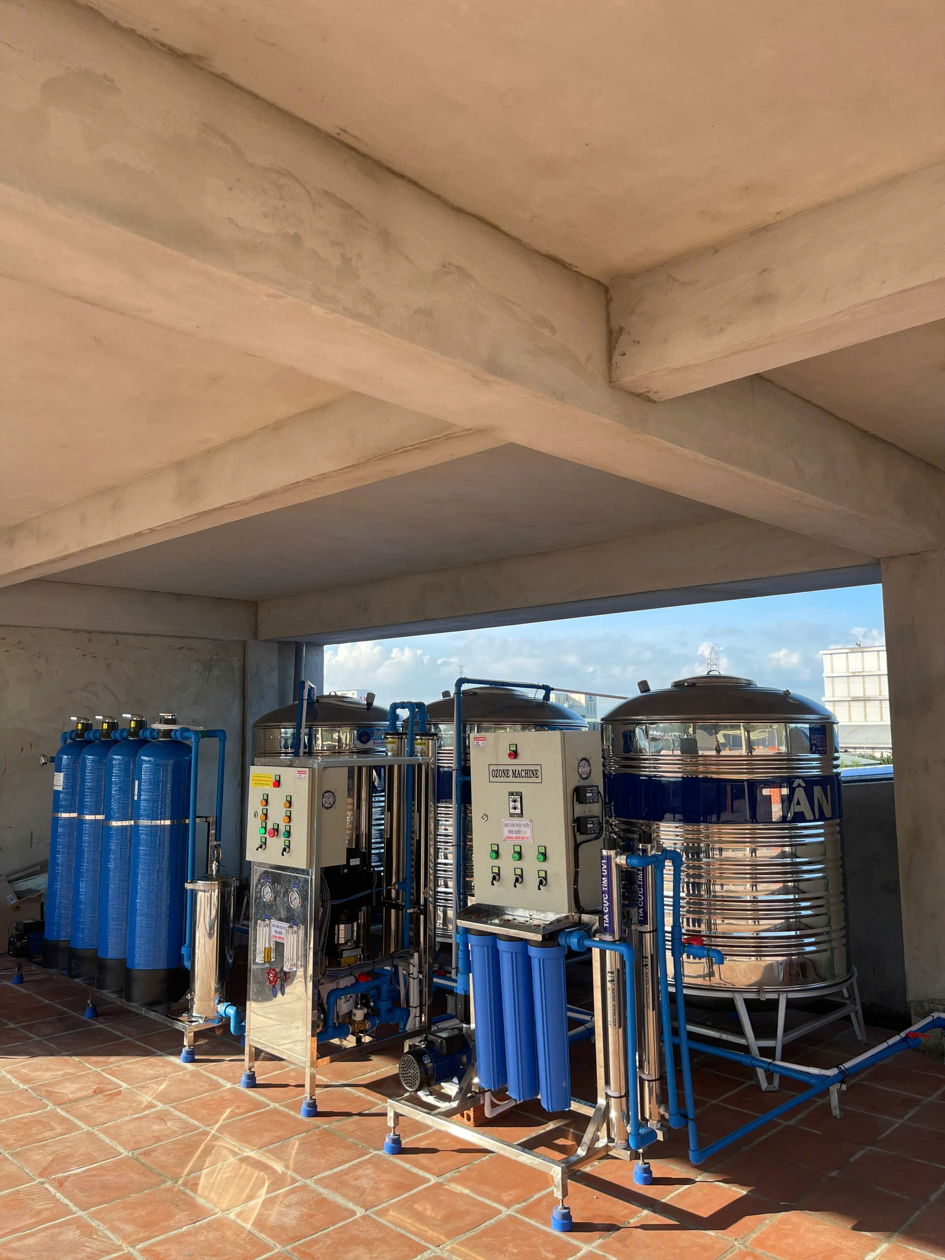 hệ thống lọc nước RO công nghiệp